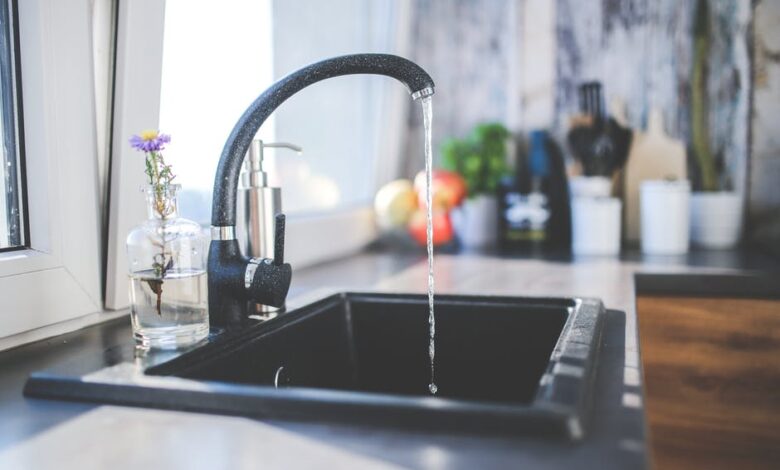 types of kitchen faucets