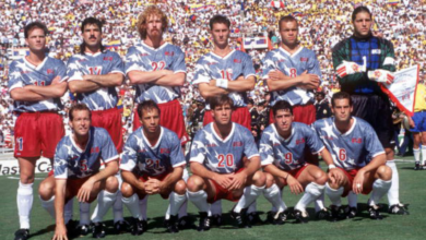 Photo of The USA squad for the 1994 FIFA World Cup