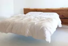 floating bed frame