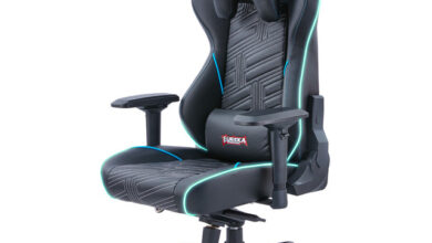 Photo of RGB Gaming Chair GC-03 By Eureka Ergonomic  