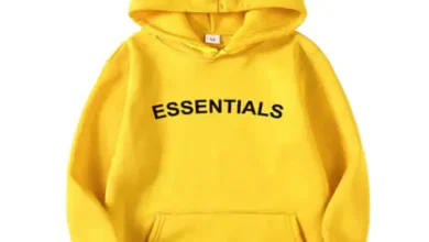Essentials-pullover-Yellow-Hoodie