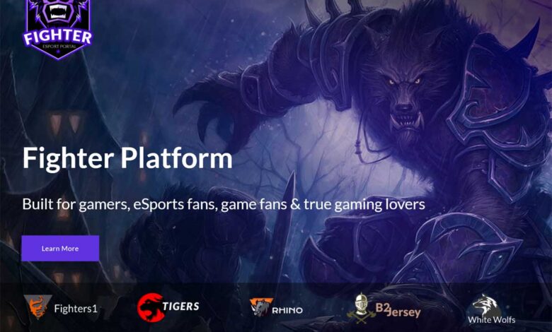 esports Website Design